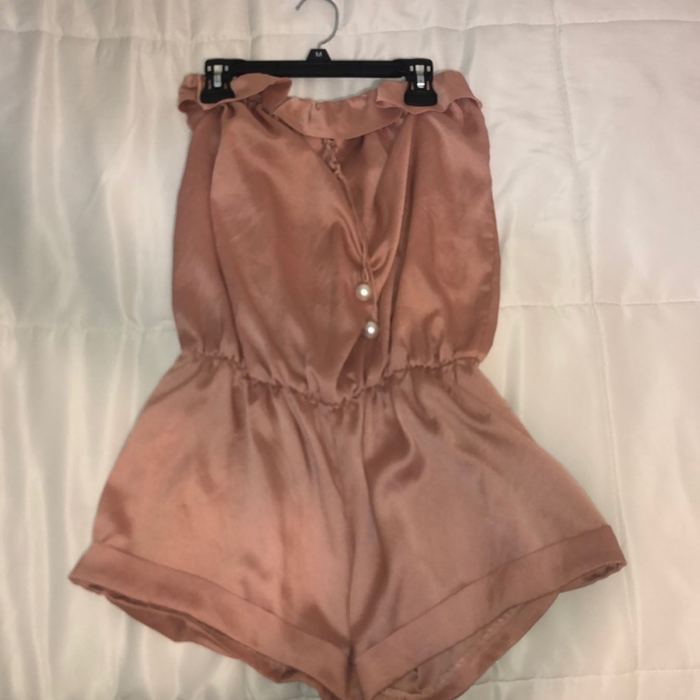Strapless Romper